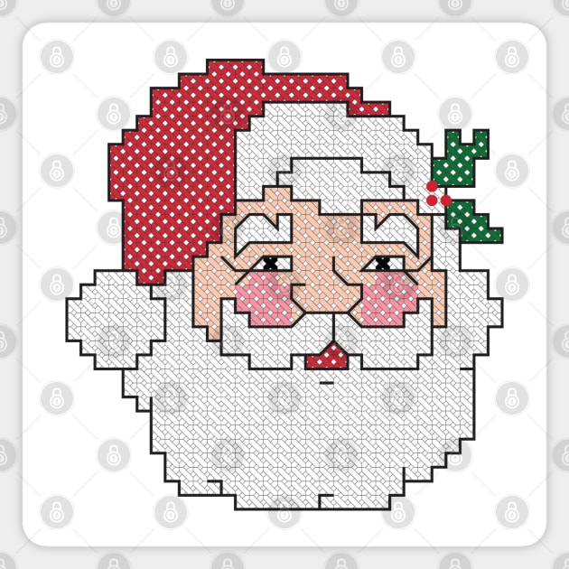 Jolly Santa Sticker by inotyler